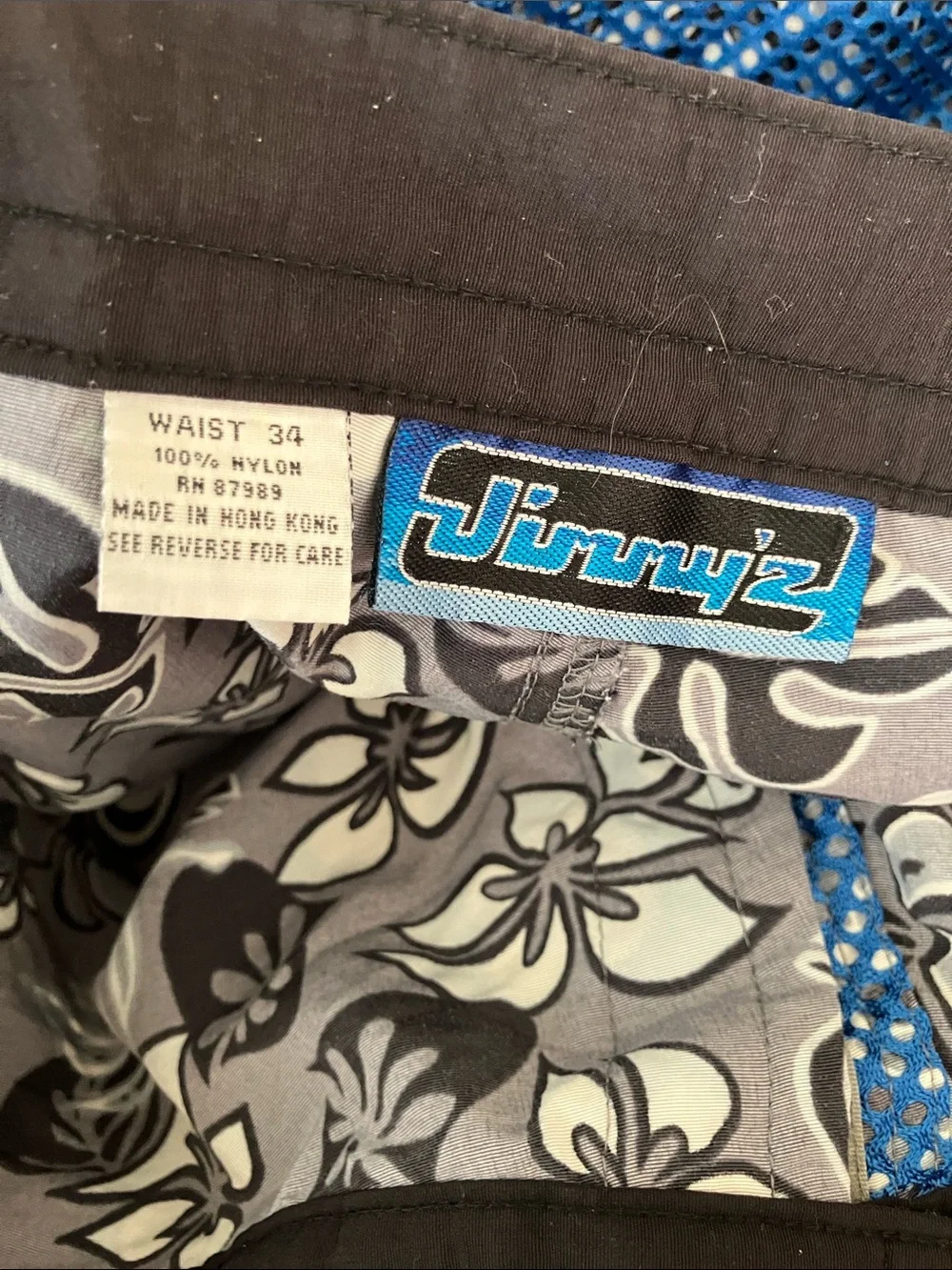 Jimmy’z 90s retro surf skateboard shorts